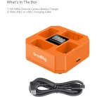SmallRig 5749 Four-Channel Camera Battery Charger for NP-FW50
