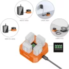SmallRig 5749 Four-Channel Camera Battery Charger for NP-FW50