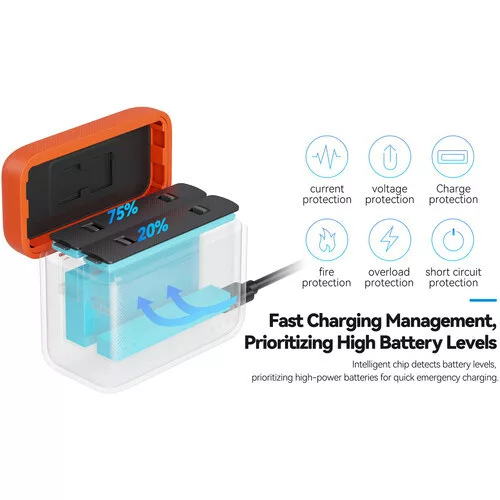 SmallRig 5923 Camera Battery Charger for Insta360 X5