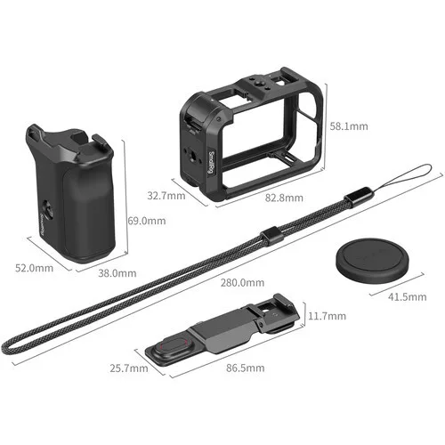 SmallRig 6037 Cage Kit for DJI Osmo Action 6