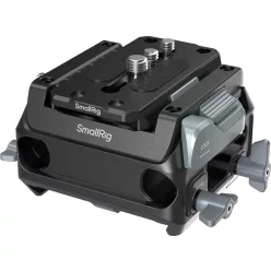   SmallRig 5366 Manfrotto-Type Mount Plate Kit with 15mm Dual Rod Clamp