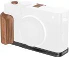 SmallRig 5985 L-Shaped Mount Plate with Wooden Handle for FUJIFILM X-E5 (Rosewood, Black)