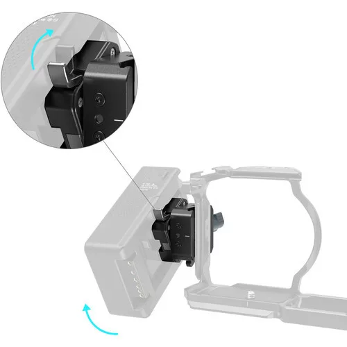 SmallRig 5690 V-Mount Battery Mount Plate Kit for Arca-Swiss Plate / NATO Rail