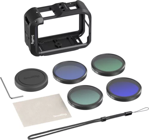 SmallRig 6374 Advanced Camera Cage Kit with Filters for DJI Osmo Action 6