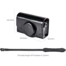 SmallRig 5987 Leather Storage Bag for FUJIFILM X-E5 / X100VI Black