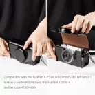 SmallRig 5987 Leather Storage Bag for FUJIFILM X-E5 / X100VI Black