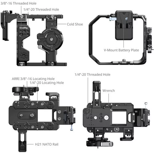 SmallRig 5801 Cage Kit for Sony FX6