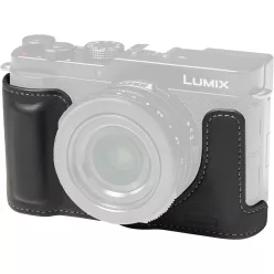   SmallRig 5698 Leather Half Case for Panasonic LUMIX L10 Black