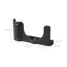 SmallRig 5698 Leather Half Case for Panasonic LUMIX L10 Black