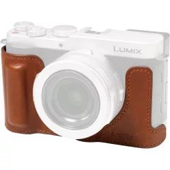   SmallRig 5699 Leather Half Case for Panasonic LUMIX L10 Brown