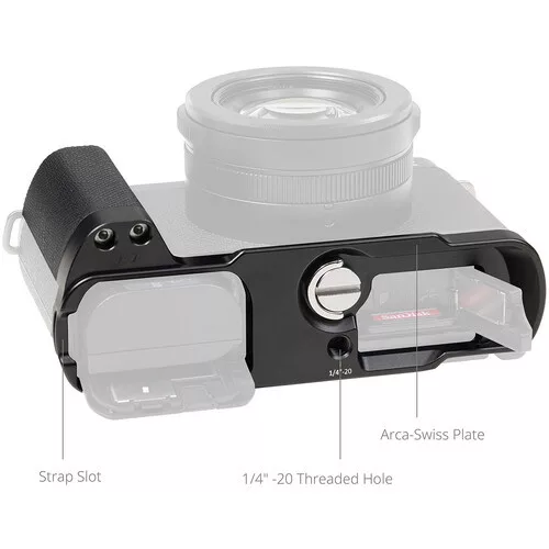 SmallRig 5700 L-Shaped Mount Plate Handle for Panasonic LUMIX L10 Black