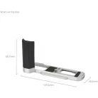SmallRig 5701 L-Shaped Mount Plate Handle for Panasonic LUMIX L10 Silver