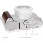 SmallRig 5943 L-Shaped Mount Plate with Wooden Handle for Panasonic LUMIX L10 Silver