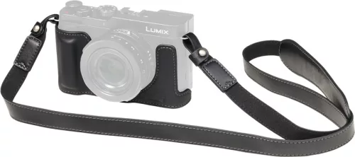SmallRig 6274 Leather Half Case Kit for Panasonic LUMIX L10 Black