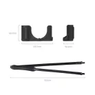SmallRig 6274 Leather Half Case Kit for Panasonic LUMIX L10 Black