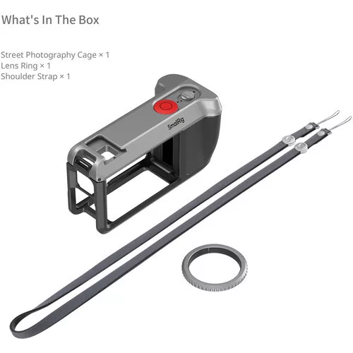 SmallRig 6371 Dedicated Street Photography Cage for DJI Osmo Action 5 Pro / 4 / 3