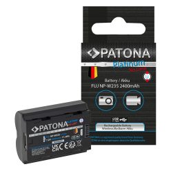  PATONA NP-W235 PLATINUM akkumulátor (USB-C) (2.400mAh) (for FUJI) (1371)