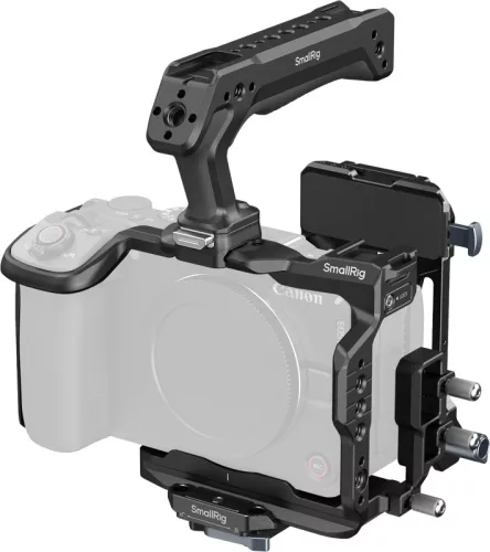 SmallRig 6381 HawkLock Quick Release Cage Kit with V-Mount Battery Plate for Canon EOS R6 V
