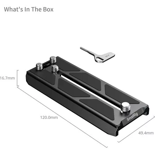 SmallRig 6318 Mount Plate Compatible with Manfrotto 501PL-Type