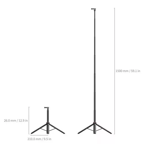 SmallRig 6363 Selfie Stick Support for DJI Osmo Action 6 / Nano 1.5m