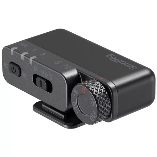 SmallRig 6526 S70 Wireless Microphone with Multi-Device Compatibility Black