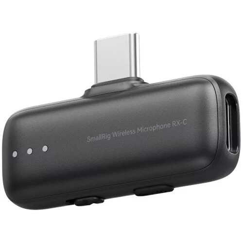 SmallRig 6526 S70 Wireless Microphone with Multi-Device Compatibility Black
