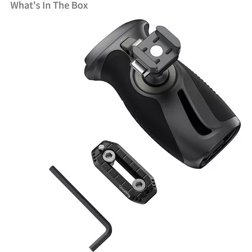 SmallRig 6405 Rotating Side Handle with "HawkLock" H21 Quick Release NATO Clamp