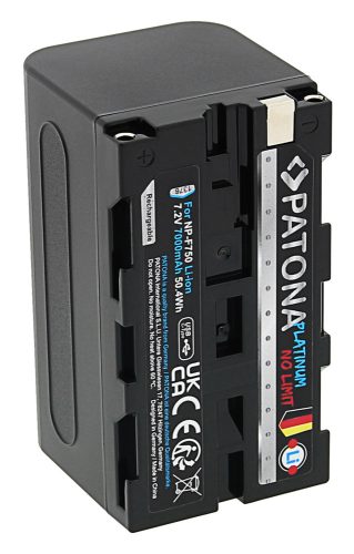 PATONA NP-F750 PLATINUM akkumulátor (USB-C) (7.000mAh) (for Sony) (1376)