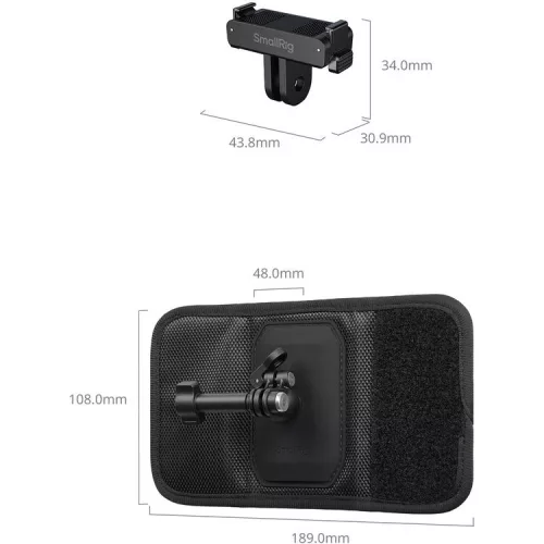 SmallRig 6306 Backpack Strap Mount for DJI Osmo Action 6 / Nano