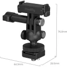 SmallRig 6396 QR Adapter Support with Cold Shoe Mount and Ball Head for DJI Osmo Action 6 / Nano