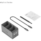SmallRig 6502 100W Battery Charger for DJI Mini 5 / 4 / 3 Pro
