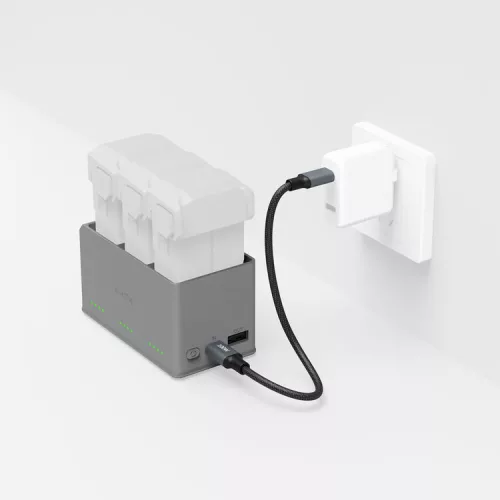 SmallRig 6502 100W Battery Charger for DJI Mini 5 / 4 / 3 Pro