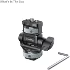SmallRig 6313 Monitor Support for Horizontal & Vertical Shooting with Cold Shoe Mount