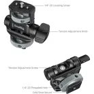 SmallRig 6313 Monitor Support for Horizontal & Vertical Shooting with Cold Shoe Mount
