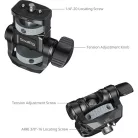 SmallRig 6314 Monitor Support for Horizontal & Vertical Shooting with ARRI 3/8"-16 Locating Screw