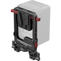   SmallRig 6273 Rotatable V-Mount Battery Plate with Dual V-Locks and 15mm Dual Rod Clamp