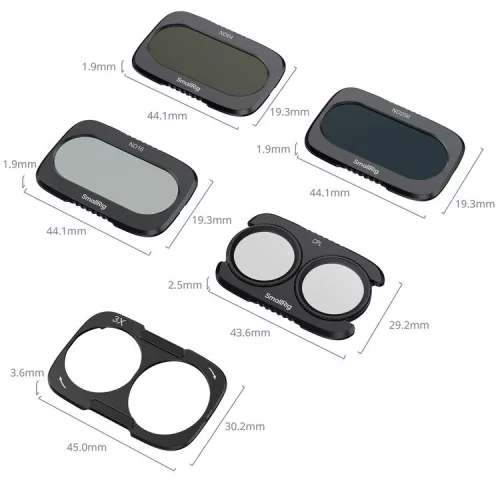 SmallRig 6476 Split Filter Kit for DJI Osmo Pocket 4P