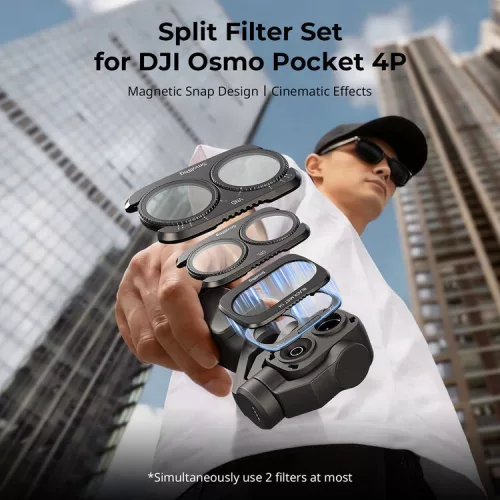 SmallRig 6477 Split Filter Kit for DJI Osmo Pocket 4P