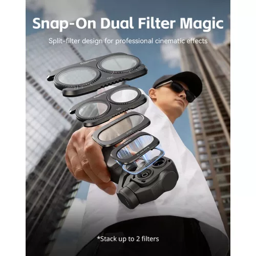 SmallRig 6648 Filter Kit for DJI Osmo Pocket 4P