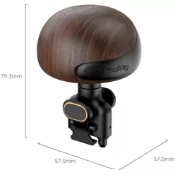   SmallRig 6047 Hawklock H11 Quick Release mini Wooden Side Handle
