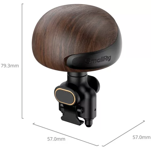 SmallRig 6047 Hawklock H11 Quick Release mini Wooden Side Handle