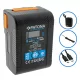 PATONA V-Mount BP-99W PLATINUM akkumulátor (LCD) (D-TAP + USB-A + USB-C + DC) (99Wh / 6.700mAh) (1383)