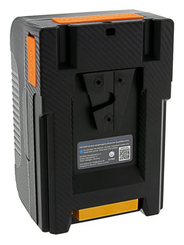 PATONA V-Mount BP-99W PLATINUM akkumulátor (LCD) (D-TAP + USB-A + USB-C + DC) (99Wh / 6.700mAh) (1383)