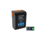 PATONA V-Mount BP-99W PLATINUM akkumulátor (LCD) (D-TAP + USB-A + USB-C + DC) (99Wh / 6.700mAh) (1383)