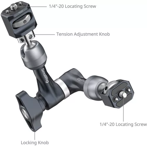 SmallRig 6317 Magic Arm Support with 1/4"-20 Locating Screw