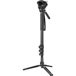   SmallRig 6622 Aluminum Monopod (4 sections) with Videohead (6622)