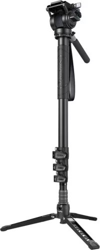 SmallRig 6622 Aluminum Monopod (4 sections) with Videohead (6622)