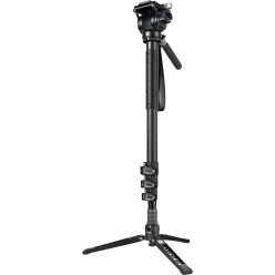   SmallRig 6623 Carbon Fiber Monopod (4 sections) with Videohead	(6623)