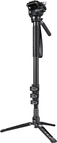 SmallRig 6623 Carbon Fiber Monopod (4 sections) with Videohead	(6623)