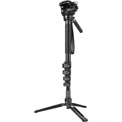   SmallRig 6624 Aluminium Monopod (5 sections) with Videohead (6624)
